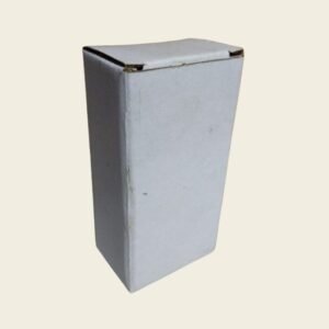 2.25 x 1.5 x 4.5 Inch White 3 Ply Corrugated Cardboard Box – Small Packing & Shipping Box (Copy)